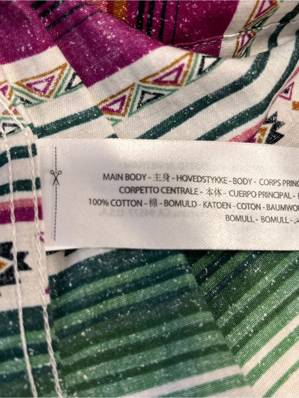 Ariat Mens L Serape Southwestern Western Pearl Snap 100% Cotton Shirt Multicolor - Picture 9 of 9